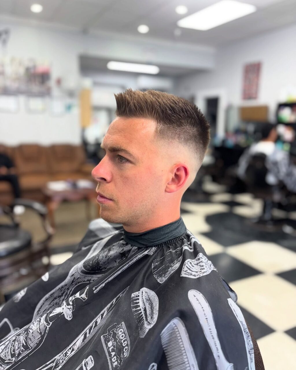 Instagram post from 4menbarbershop_maine. This post is in position 0.