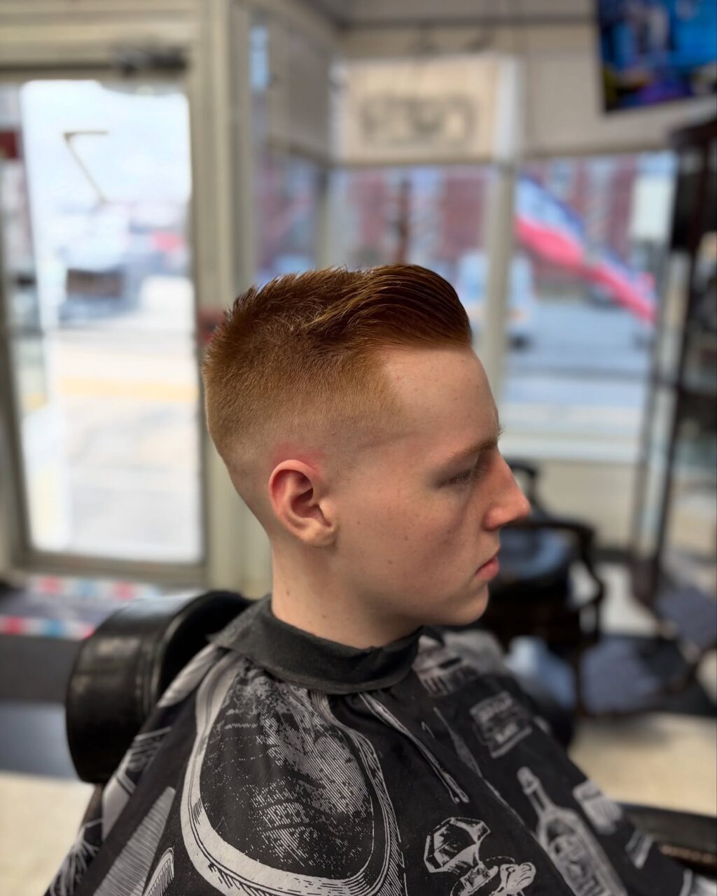 Instagram post from 4menbarbershop_maine. This post is in position 0.