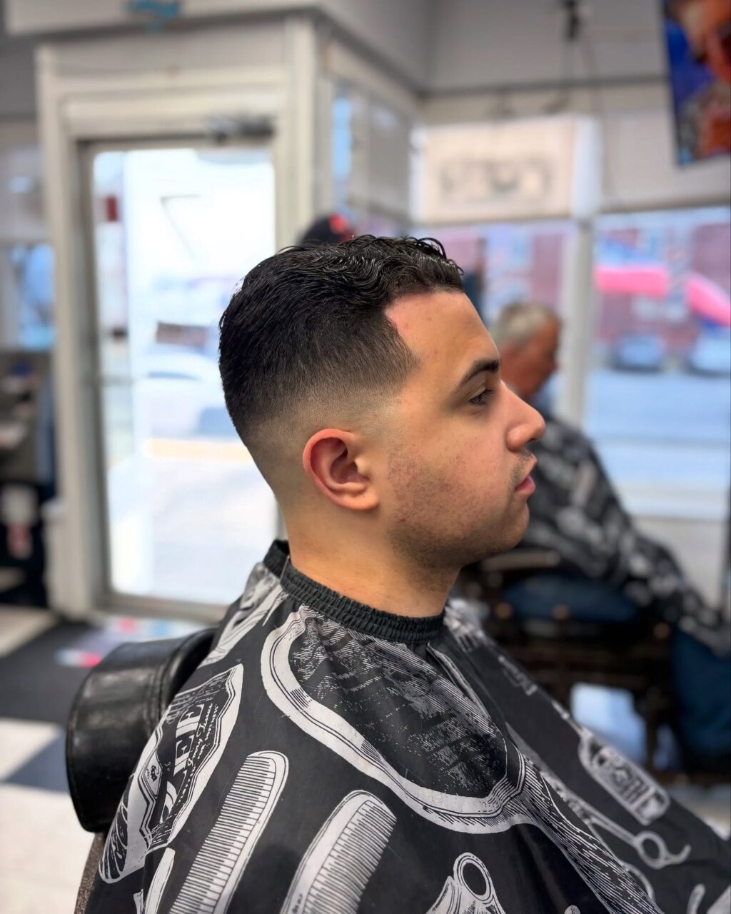 Instagram post from 4menbarbershop_maine. This post is in position 0.