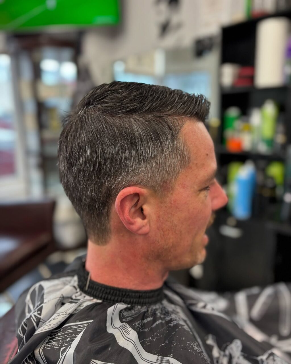 Instagram post from 4menbarbershop_maine. This post is in position 0.