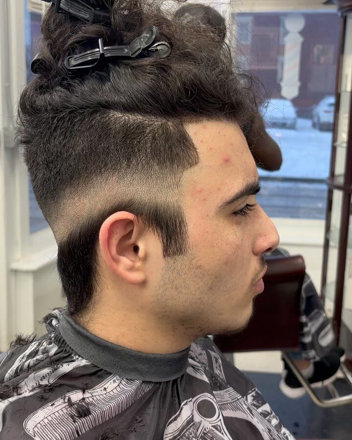 Instagram post from 4menbarbershop_maine. This post is in position 2.