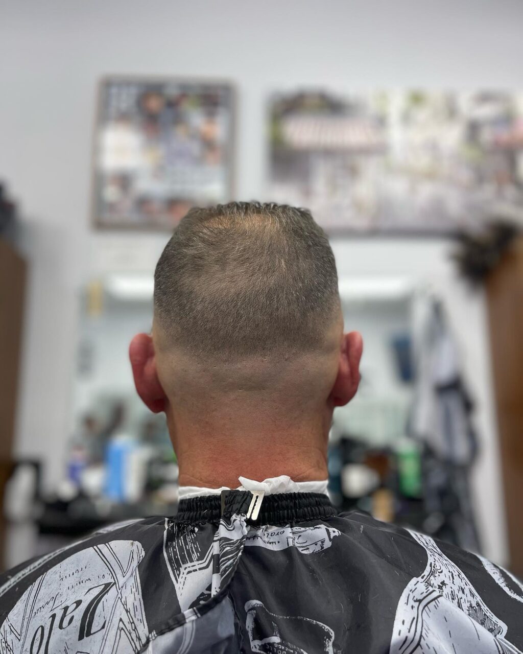 Instagram post from 4menbarbershop_maine. This post is in position 1.
