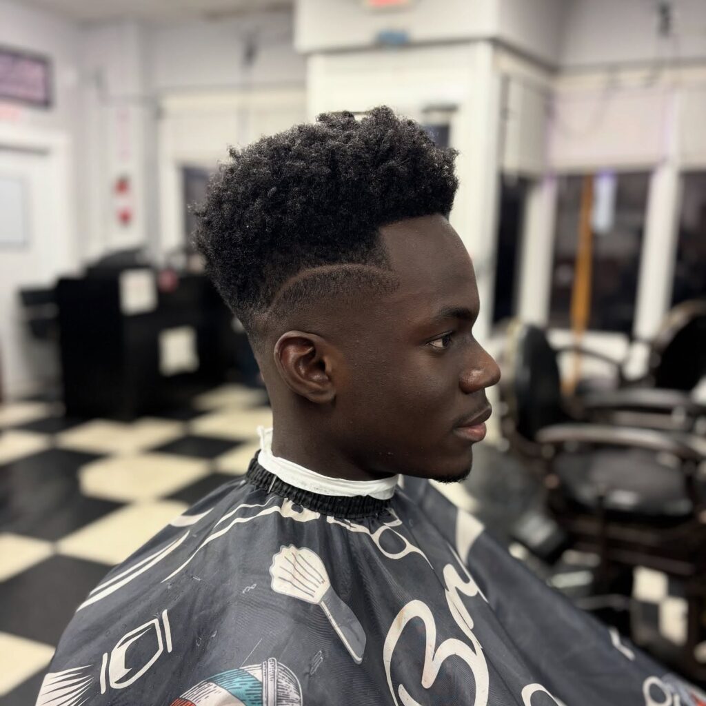 Instagram post from 4menbarbershop_maine. This post is in position 18.