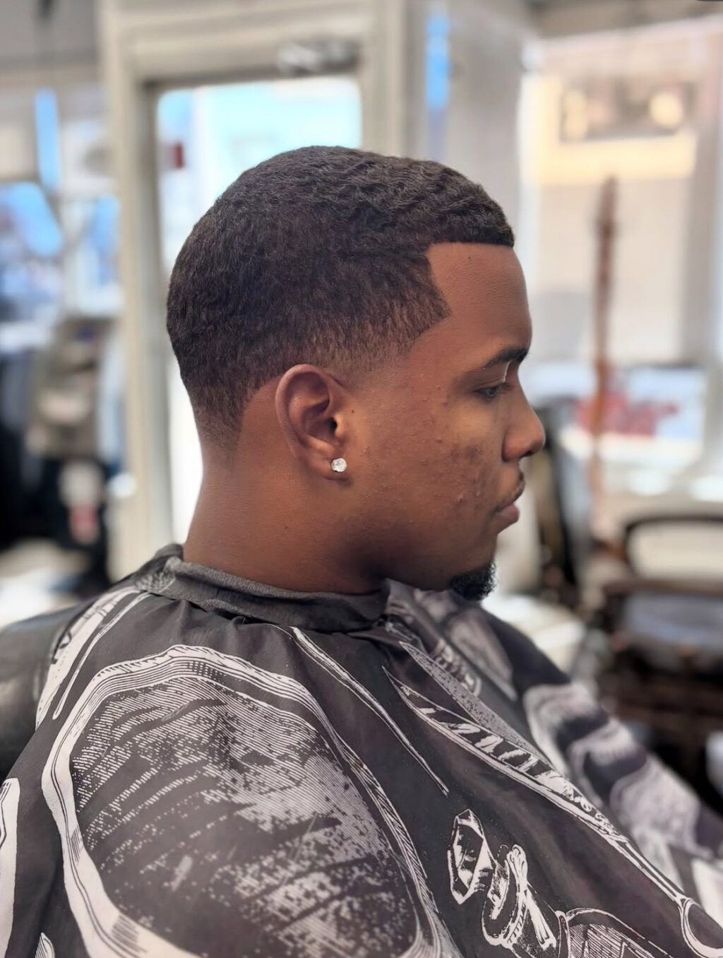 Instagram post from 4menbarbershop_maine. This post is in position 5.