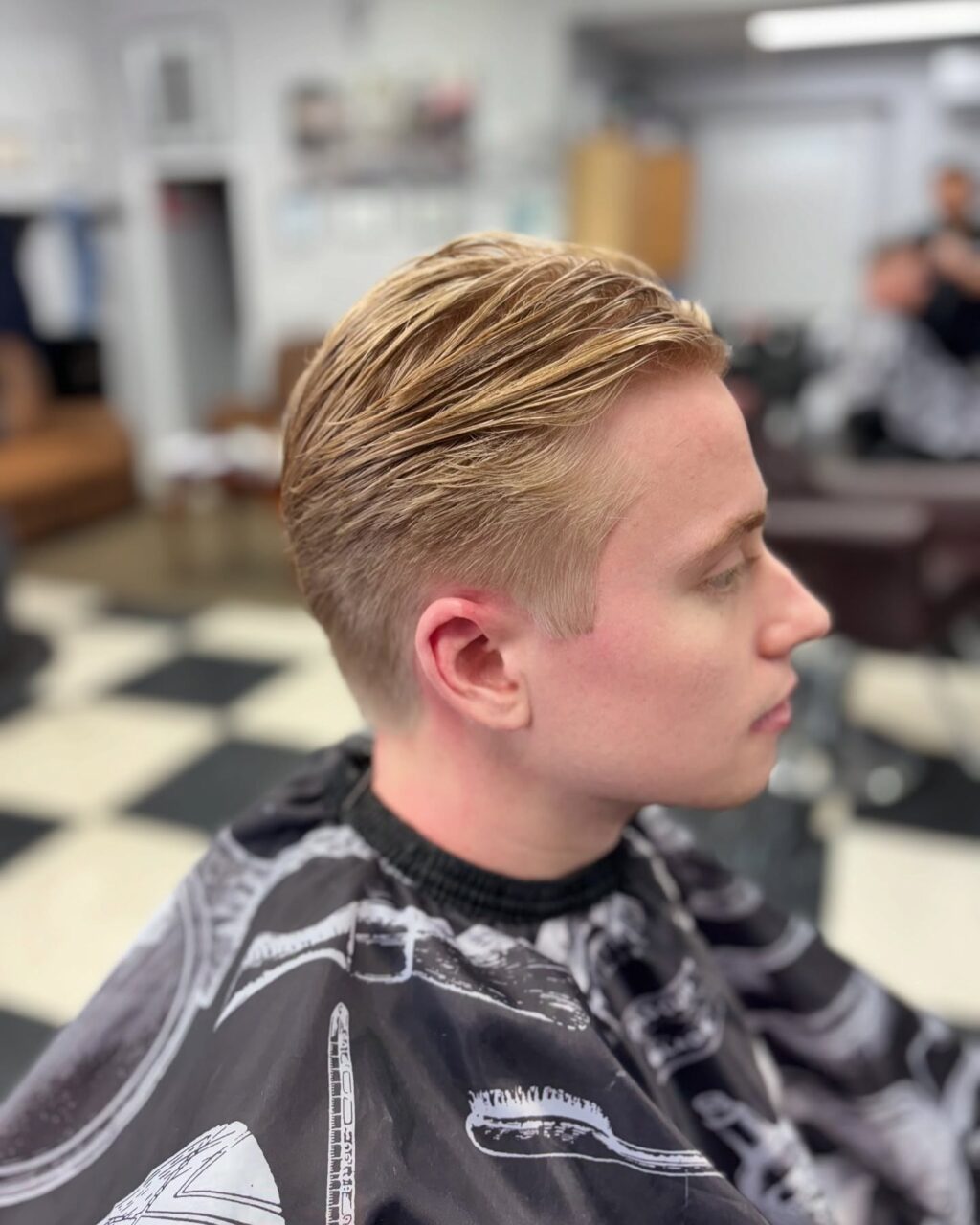 Instagram post from 4menbarbershop_maine. This post is in position 0.