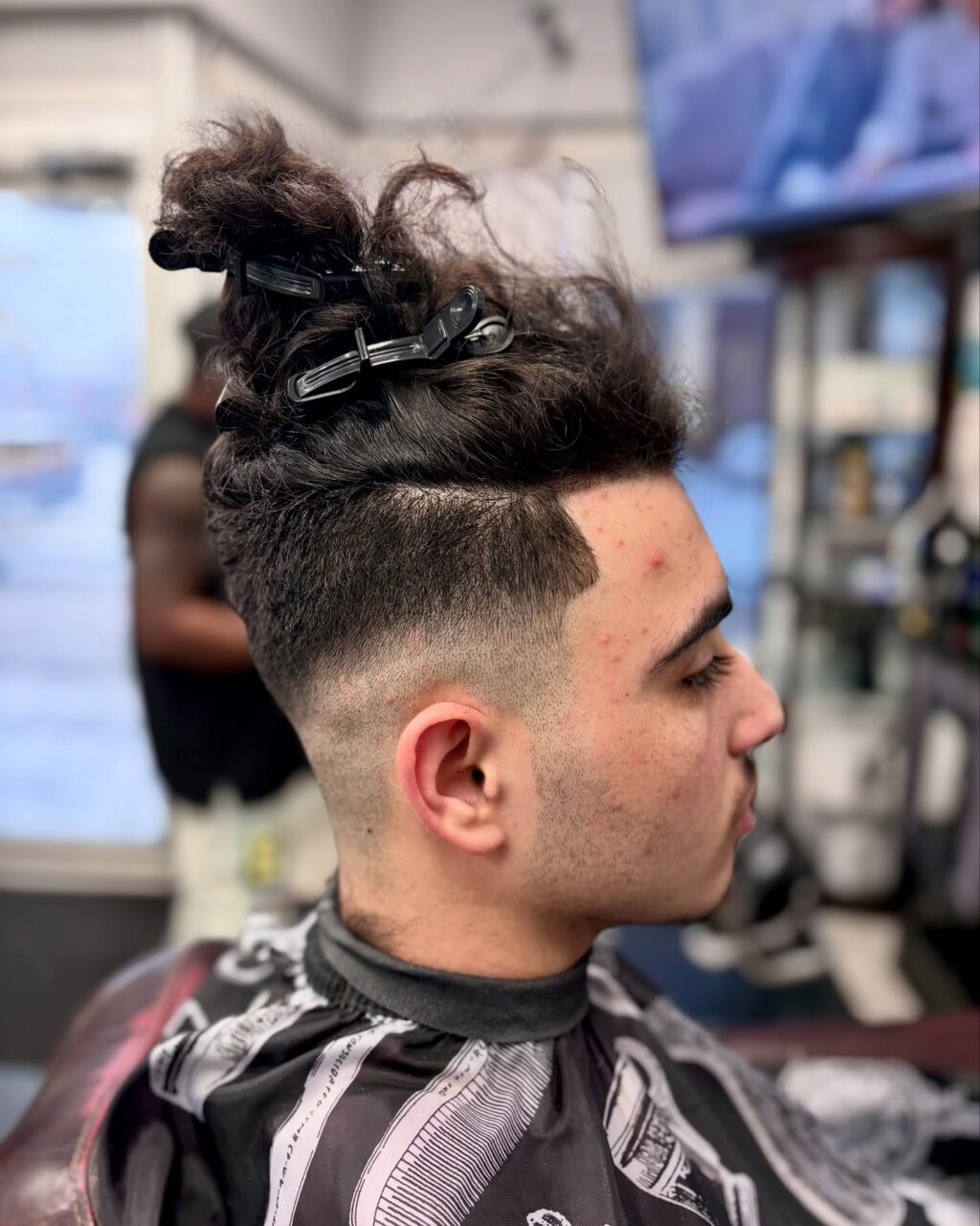 Instagram post from 4menbarbershop_maine. This post is in position 1.