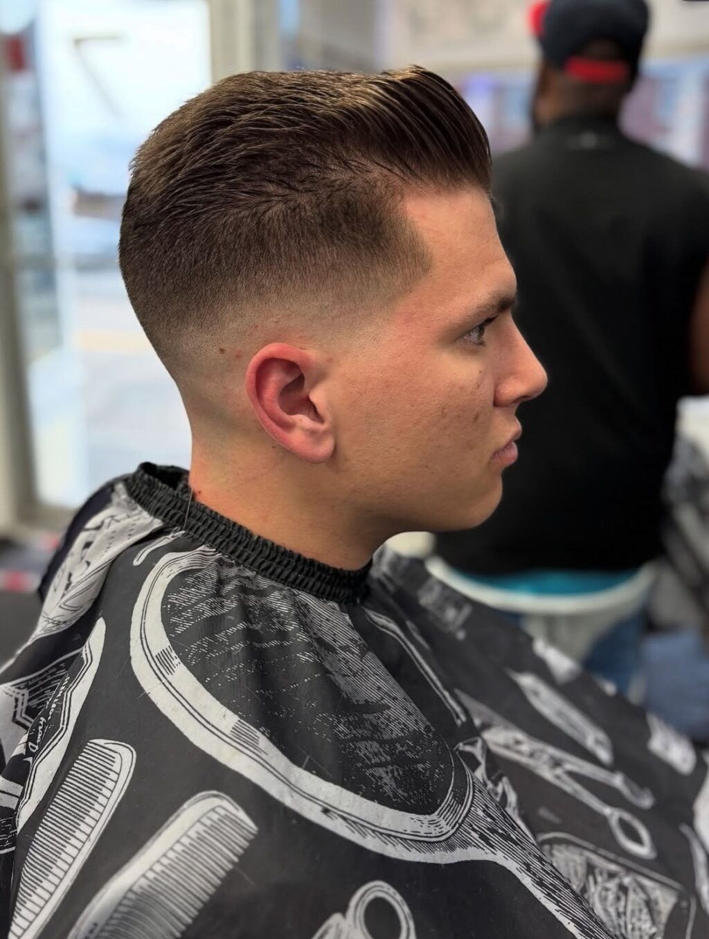 Instagram post from 4menbarbershop_maine. This post is in position 2.