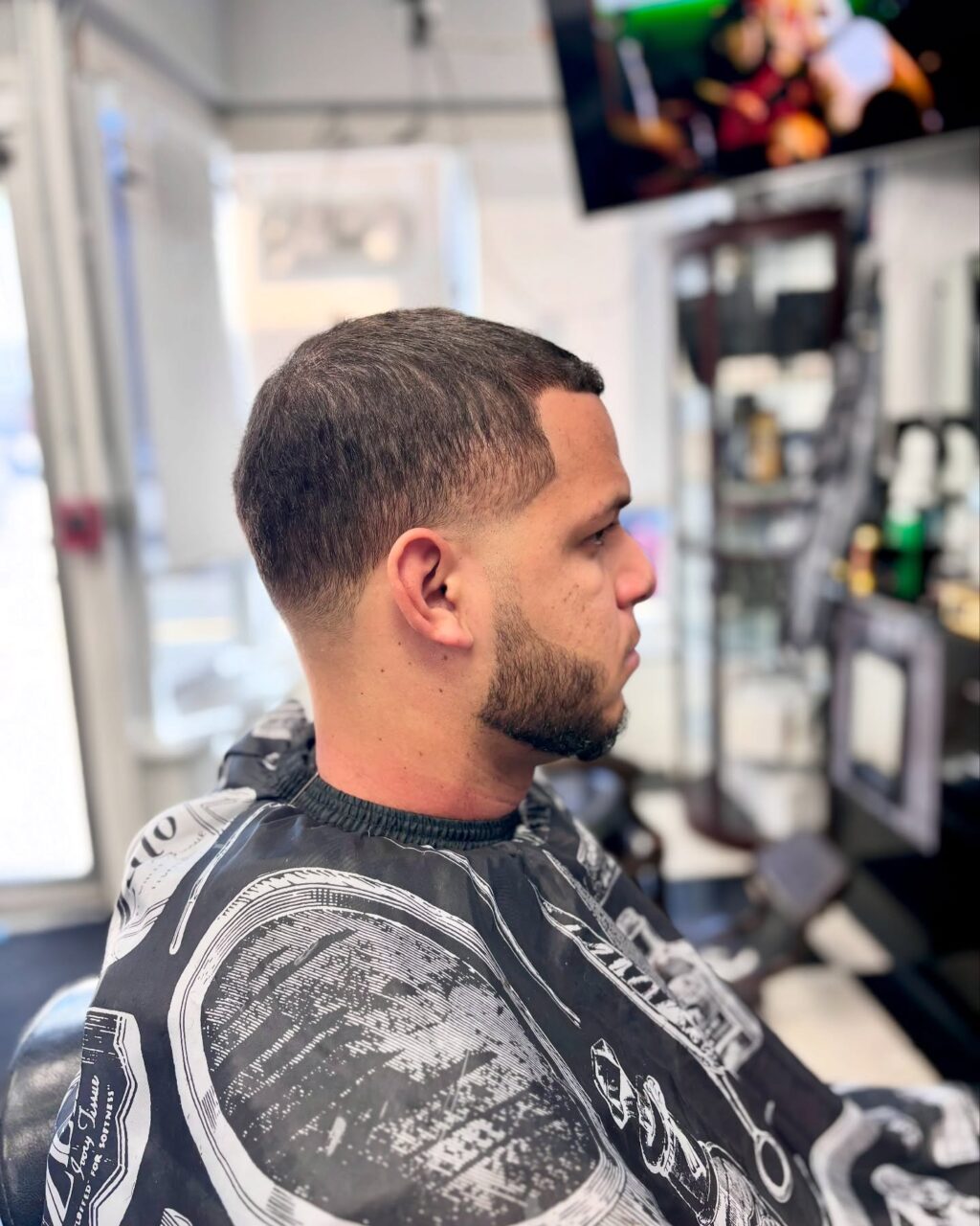 Instagram post from 4menbarbershop_maine. This post is in position 1.
