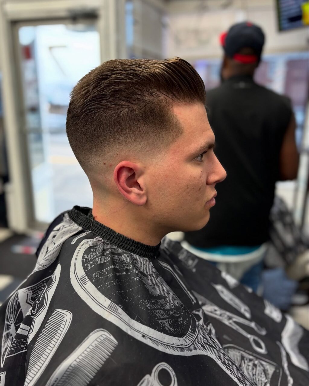 Instagram post from 4menbarbershop_maine. This post is in position 0.