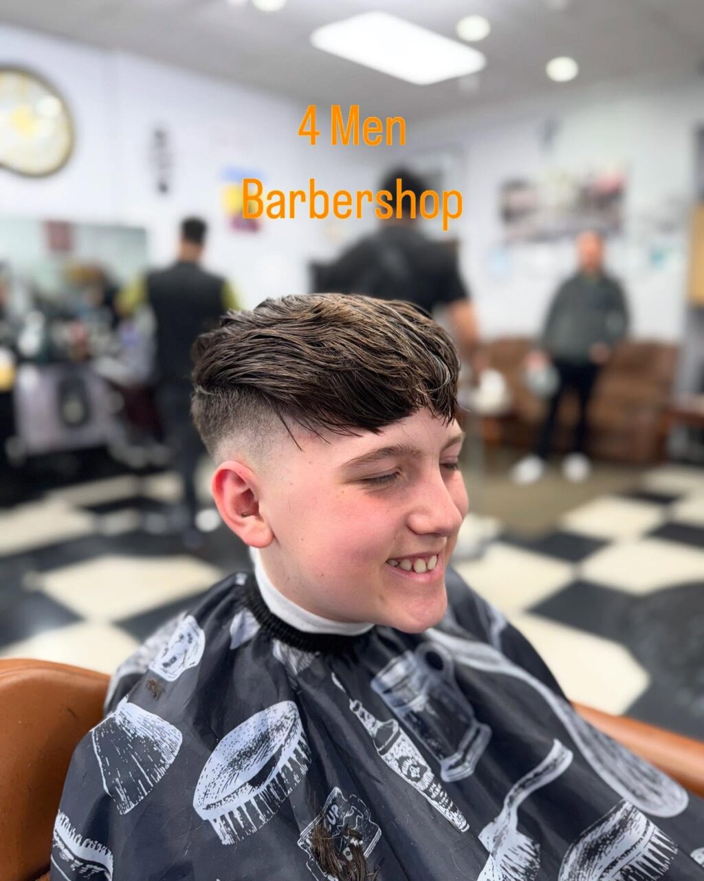Instagram post from 4menbarbershop_maine. This post is in position 2.