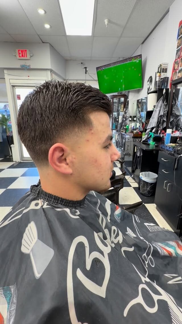 Instagram post from 4menbarbershop_maine. This post is in position 2.
