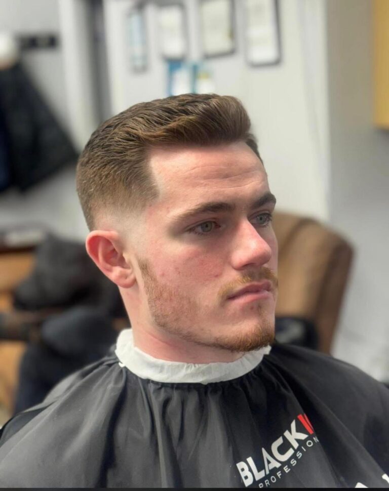 Instagram post from 4menbarbershop_maine. This post is in position 9.
