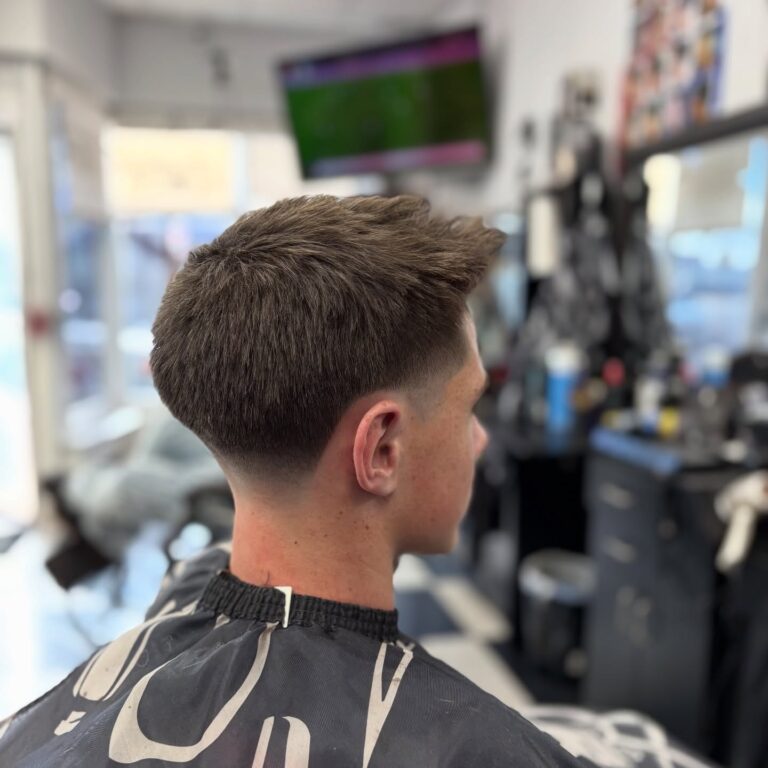 Instagram post from 4menbarbershop_maine. This post is in position 13.