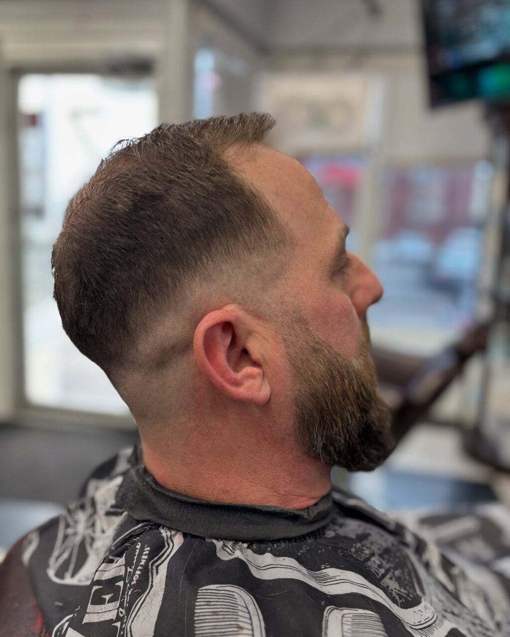 Instagram post from 4menbarbershop_maine. This post is in position 17.