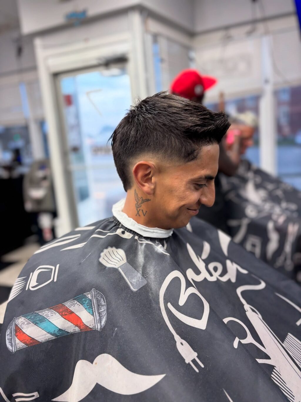 Instagram post from 4menbarbershop_maine. This post is in position 0.