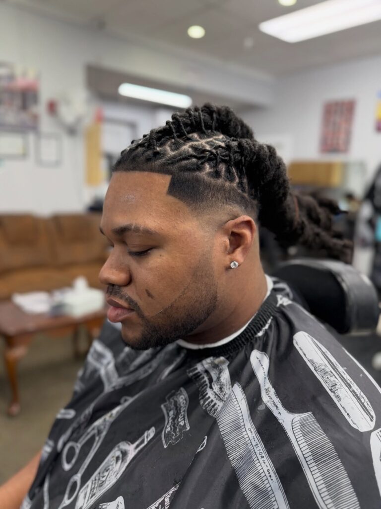 Instagram post from 4menbarbershop_maine. This post is in position 8.