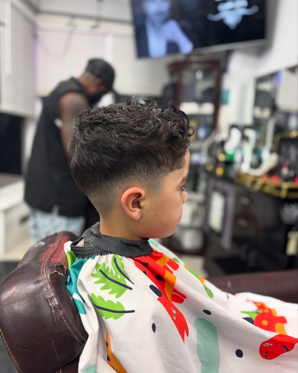 Instagram post from 4menbarbershop_maine. This post is in position 1.