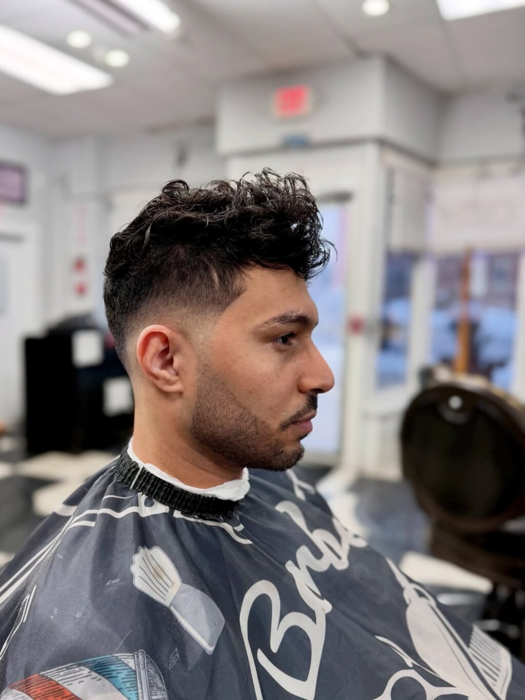 Instagram post from 4menbarbershop_maine. This post is in position 1.