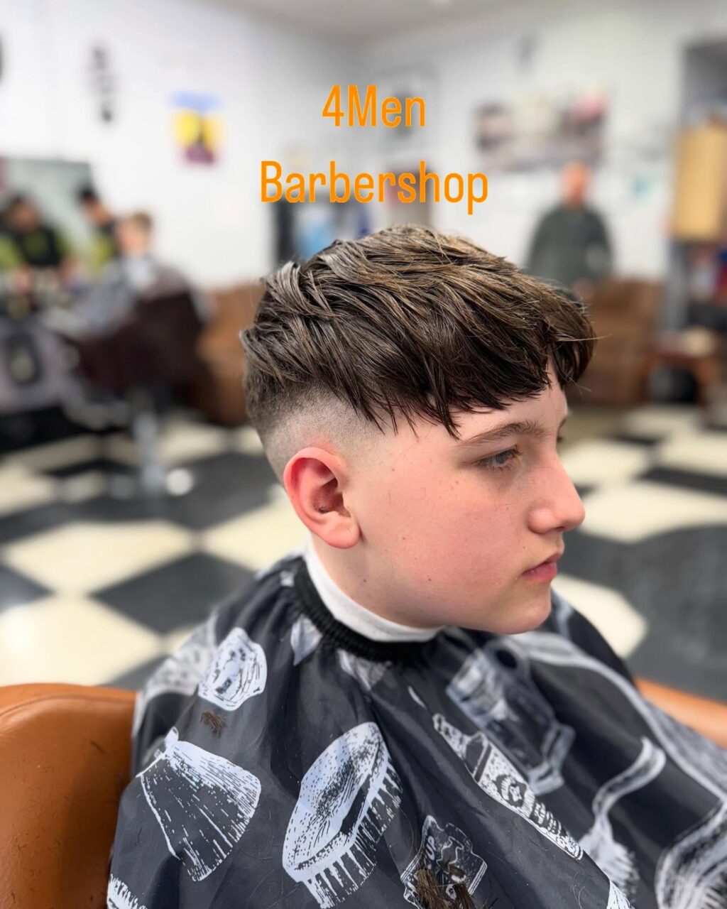 Instagram post from 4menbarbershop_maine. This post is in position 0.