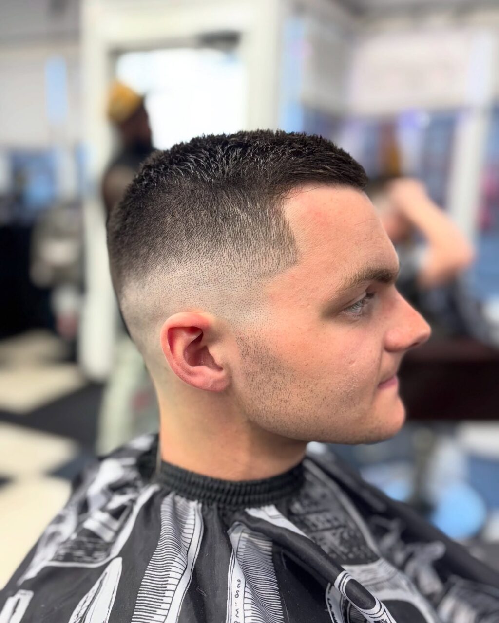 Instagram post from 4menbarbershop_maine. This post is in position 1.